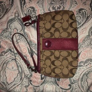 Coach wristlet